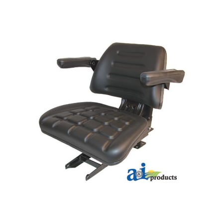 A & I Products Complete Seat, BLK VINYL 25.5" x16" x19" A-008000167B91